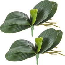 10pcs 70cm Artificial Orchid Stems, 9pcs Realistic Texture Phalaenopsis Orchid Flower Heads, Classic Style Artificial Orchid Bouquet, Decorative Silk Orchid Flowers, Suitable For Living Room Home Decor, Hotel Wedding Floral Arrangement, Chinese New Year, Valentine's Day And Mother's Day Gift For Girlfriend And Mother, Birthday And Graduation Gift - White - View 10