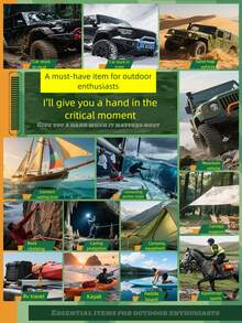 1/2" X 24" High Strength PE Soft Release Tow Strap, 56,000 Lbs Break Strength, Includes Spare Sleeve, Suitable For Boat, SUV, Off-Road, ATV Rescue - Red, Gray, Orange