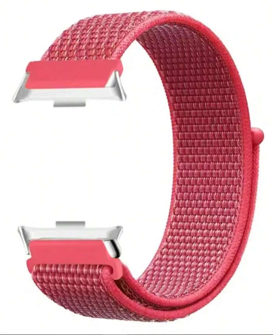 SMART WATCH MX Correa De Nylon Transpirable Para Xiaomi 8 Pro Y 9 Pro - Rojo - Ver 1