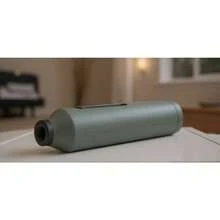 Cenicero portatil de mano para coche ideal para fumar en interiores y exteriores sin bandeja de ceniza diseño compacto y practico - Verde - Ver 1