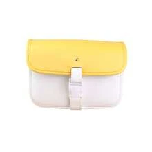 Motorcycle/Bicycle Handlebar Bag, One-Piece Installation, Convenient For Carrying Small Items, Multiple Colors Available, Square-Shaped, PU Material