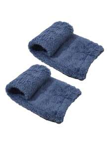 1 Pair Thick Down Leg Warmers, Knee Pads, Long Tube Floor Socks And Foot Warmers - Multicolor - View 17