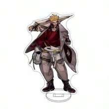 1PC Gachiakuta Rudo Enjin Riyo Zanka Dark Adventure Style Anime Character Acrylic Stand, Clear Figure Desktop Tabletop Display Ornament, Transparent Collectible Art Decor, Novelty Gift For Anime & Fantasy Art Fans - Multicolor - View 3