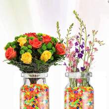 Hạt thạch nước - Dùng để làm nến nổi, trang trí tiệc cưới, cây cảnh và đồ thủ công (Nở ra sau khi ngấm nước) - màu sắc - Xem 3