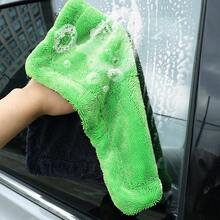 1 Piece Extra Thick Microfiber Car Wash Towel, Available In Small/Medium/Large Sizes (30*30/40*40/40*60/50*80/60*90/60*120cm), 1200 GSM Super Absorbent And Quick Drying, Scratch-Resistant, Suitable For Car Paint And Glass Surfaces, Machine Washable And Reusable, Durable - Multicolor - View 8