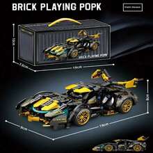 1件兼容积木赛博朋克911星空跑车玩具 - 遥控车模型 - 恶魔 - 浪漫情侣游戏 - 猫咪礼物 - 女士礼物 - 男士礼物 - 圣诞节礼物 - 玩具 - 恶魔 - 互动游戏 - 派对游戏 - 游戏 - 我玩 - 史迪奇玩具 旅行玩具 课堂减压玩具 迷你玩具 洗澡玩具 圣诞文具 减压球 生日礼物 - 节日礼物 - 完美礼物 - 礼物 - 彩色 - 查看 16