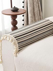 1pc Luxury Chenille Sofa Cushion Cover, Modern Minimalist Fashion Dust-Proof Anti-Slip Sofa Seat Pad, Khaki Color Washable Slipcover For Corner Sofa, Bedroom, Office, Living Room, L-Shaped And 1/2/3/4 Seater Sofa - Khaki - View 9