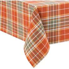 Home Fashions Hawley - Mantel Rectangular de algodón a Cuadros, 152 x 213 cm(177.8 x 132.1 cm (Rectangular) Hawley Plaid) - Multicolor - Ver 2