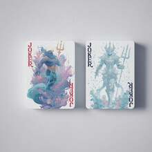 YFOPEN Frozen Oblivion Ocean Heart Theme Poker Cards, Polar Frozen Ocean + Sunken Ruins, Cool Dark Art Style, Unique Design For Each Card, Suitable For Fantasy Enthusiasts Collection And Themed Tabletop Games - Multicolor - View 9