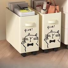 Under Desk Rolling Storage Cart - Essential Mobile Office Organizer, Perfect Gift For Mother's Day, Father's Day And Other Holidays - Multicolor - View 3