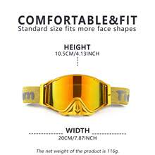 OTG Design Ski Goggles, Suitable For Men, Women, Teens, Kids, Boys Or Girls - Multicolor - View 3