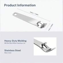 3 Pack Mini Vial Opener, Stainless Steel Bottle Decapper Tool For , Oral Medicines & Beverages, Compact Bottle Opener For Nurses, Pharmacies And Home Use - 1 - Xem 3