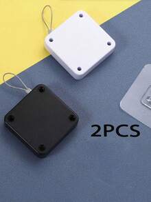 1个/2个免钻孔加厚拉绳滑动门闭门器，轻便自动自闭门器 - 彩色 - 查看 7