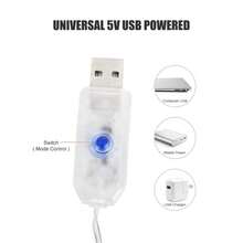 300 LED USB Fairy String Lights, Suitable For Wedding, Party, Home, Lawn And Holiday Decoration, Nursery Night Light, Holiday Decoration Lights, Home Decor, Party Decor, Birthday Party Decor, Outdoor Decor, Graduation Party Camping Decor, Yard Decor, Bar & Garden Party Decor, Can Be Used As Holiday Gift, Birthday Gift, Housewarming Gift, Wedding Gift - USB Curtain Light - View 8