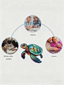 Wooden Puzzle Turtle Christmas Gift Box - Exquisite Asymmetric Puzzle Gift, Personalized Unique Christmas Gift For Adults, Family Interactive Christmas Puzzle Game - Wooden Christmas Puzzle, Wooden Turtle, Wooden Gift Box