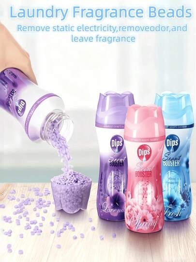 OBOVAY Lavender Fragrance Beads: Antibacterial, Freshening Fragrance, Fabric Softening, Color Protection, Deep Cleaning, Long-Lasting Scent. Suitable For Washing Machines, Hand Washing, Daily Commute, Travel, Clothing Care, Home, Office And Other Occasions. Also An Ideal Gift For Back-To-School Season. Surprise Gift, Gift For Girlfriend, Celebration Of Year-End, Surprise Gift For Boyfriend.