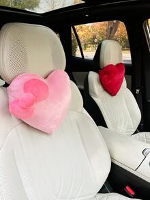 Car Headrest & Lumbar Support Pillow Set, Creative Floral Design Neck Rest And Waist Cushion, Comfortable Car Interior Accessories, Suitable All Seasons, Car Pillow,Car Accessories