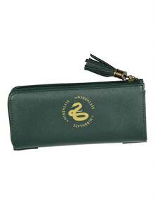 Warner Bros Harry Potter Wallet Hogwarts Houses Faux Leather Clutch Wallet For Women - Green - View 2