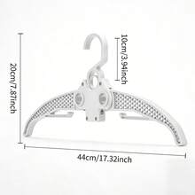 5 chiếc móc treo quần áo gấp gọn tiết kiệm không gian, dụng cụ sắp xếp đồ đạc đa chức năng, tiết kiệm diện tích, vật dụng thiết yếu cho gia đình. - Nhiều màu - Xem 14