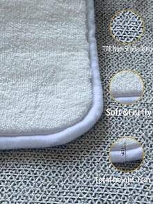 1pc/2pcs Rainbow Pattern Doormat, Soft Faux Wool 1200g/㎡ Polyester Fiber Bathroom Mat, 10mm Thick TPR Anti-Slip Bottom, Foldable Easy Care Carpet Rug, Rectangular Design, Suitable For Entryway, Foyer, Daily Home Scenes, Bathroom, Bedroom, Living Room, Dining Room Decor, Indoor Anti-Slip Mat, Room Decor, Home Decor, Multi-Scene Doormat, Spring Decoration