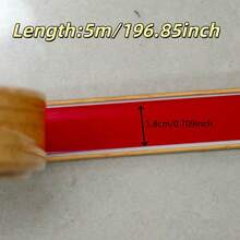 1条1.8厘米 x 5米木纹封边条，U型封边条，PVC橱柜边缘保护条，适用于桌面边缘保护和框架装饰 - 家居必备配件 - 彩色 - 查看 3