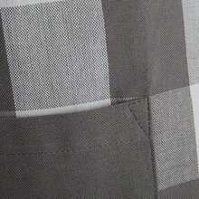 DII 70" Round Cotton Tablecloth, Grey & White Check - Perfect for Fall, Thanksgiving, Farmhouse Décor, Dinner Parties, Christmas, Picnics & Potlucks or Everyday Use(Talla Única) - Multicolor - Ver 3