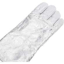 Guante de Soldadura Aluminizado Resistente Al Calor, Guantes a Prueba de Fuego, Guantes de Alto Calor para Soldadores, Chimenea, Barbacoa, Jardinería - 1 - Ver 9