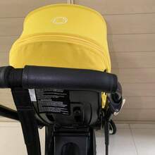 6.69英寸*4.13英寸 Bugaboo Bee 婴儿推车把手套，PU皮革保护套替换配件 - 黑色 - 查看 13