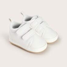 New Autumn Infant Shoes, Suitable For 6-9 Months And 0-1 Year Old Boys And Girls, Anti-Slip Soft Bottom Casual Toddler Shoes - White - View 7