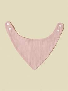 5 chiếc/gói, yếm ăn cho bé bằng cotton nguyên chất, mềm mại và thoáng khí, cần thiết cho sự phát triển của bé, quà tặng sinh nhật. - Nhiều màu - Xem 5