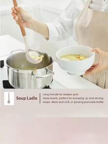 12件套硅胶烹饪用具套装，包括防刮铲、汤勺、汤匙、食物夹、刷子、打蛋器、夹子；木柄不粘锅具，多功能防刮烘焙厨房小工具，不粘耐热易清洗，可用洗碗机清洗，现代厨房用品，节日送礼佳品！ - 彩色 - 查看 10