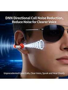 WS210 藍牙耳機 HiTune S5 夾力柔和不壓耳 久戴無感 耳夾式開放式不入耳 蘋果華為小米全兼容 日常通勤無負擔 - 暗夜黑 - 查看 5