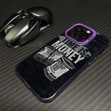 Funda de teléfono a prueba de golpes con diseño de dólar negro y dinero guiño para Apple  17 Air 16e 16 14 15 13 11 Pro Max Plus 12 17 Pro - CYDPU03 - Ver 3