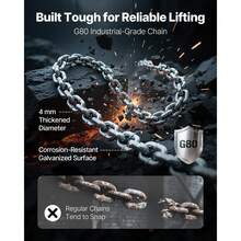 Lifting Tools & Accessories - 1/2T 5ft - Xem 4