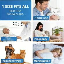 23"X36" Extra Large Adult Diaper Pad - Disposable Bed Pads Thicken Incontinence Pads Heavy Absorbency Underpads Waterproof 6-Layer Protection As Bed Protectors And Pee Pads For Urinary Incontinence Care & Couch Protection, Bedroom Incontinence Aid - 23" x 36" (20 cái) - Xem 3