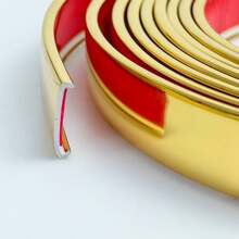 1条1.8厘米 x 5米木纹封边条，U型封边条，PVC橱柜边缘保护条，适用于桌面边缘保护和框架装饰 - 家居必备配件 - 彩色 - 查看 14