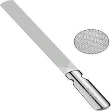 ZIZZON Professional Stainless Steel Nail Files Double Sided For Women And Men, Heavy Duty Reusable Manicure Filer For Natural Nails, Great For Home Salon Or Travel Use - trắng - Xem 2