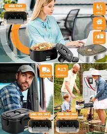 Lunch Box Sets - Black - View 3