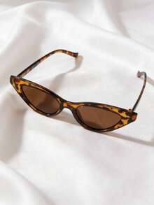 4pcs Fashionable High-End Personalized Streetwear Cat Eye Fashion Glasses - Multicolor - View 4