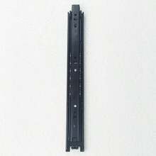 Drawer Slide Rail Universal Three Section Thickened Rebound Slide Rail, A Pair Of Stainless Steel Bedside Table Damping Buffer Guide Rails