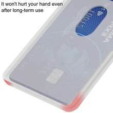 1pc Multi-Functional Magnetic Card Holder Phone Case With Stand, Transparent Adhesive Card Slot Protective Cover Compatible With MagSafe, Suitable For Various Phone Models - Multicolor - View 10