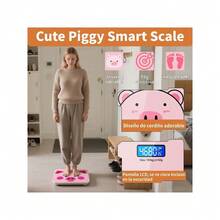 Báscula Precisa 50g | Cerdito Adorable en Luz Natural - Multicolor - Ver 2