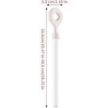 可伸缩背部按摩器，带按摩滚轮和穴位按摩珠，多功能止痒工具 - 彩色 - 查看 9