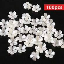 100颗15毫米米色亚克力铃铛珠，适用于项链、手链和其他珠宝制作，珠子和珠子组合 - 米色 - 查看 1