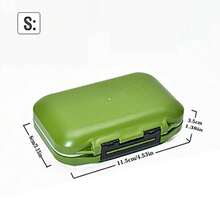 Waterproof Fishing Tackle Box Fishing Accessories Tool Storage Box Fish Hook Lure Fake Bait Boxes For Carp Fishing Goods - Green - View 13