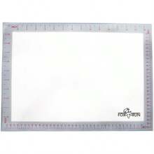 QWEFox Run 4722 Alfombrilla Antiadherente para Hornear Silicona 29 84 cm x 41 91 cm Gris: 42 cm x 62 cm Ninguna 16 5 ' x 24 5' 1 - Silicona: 29,8 x 41,9 cm. - Ver 2