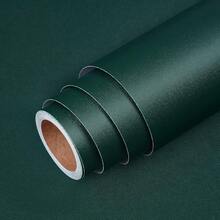 1 rolo de papel de parede vinílico autoadesivo fosco de cor sólida - Papel de parede texturizado à prova d'água e removível, adequado para quarto, sala de estar e reforma de dormitório - Decoração simples para casa, faça você mesmo, reforma de quartos de dormitório