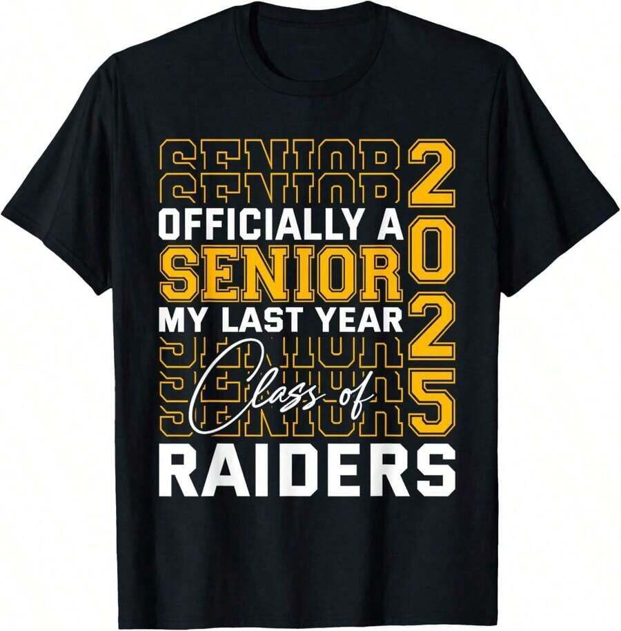 Camiseta con Escritura de Bloque de Calor - Negro - Ver 1