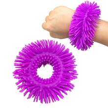 1/6/8Pack Squish Sensory Bracelets Toys, Fidget Bracelet Squish Toy, Stretchy Fidget Soft Bracelet Stress Relief Toys, Fidget Toys - Multicolor - View 13