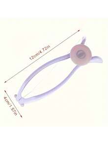 1pc Face Hair Remover, Women's Facial Hair Removal Tool, Painless Face Hair Removal Device, Spring Loaded Eyebrow Tweezers, Suitable For Cheeks, Eyebrows And Chin - 1 - View 9